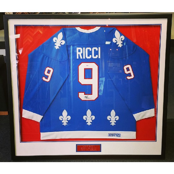 Colorado Avalanche Autographed Mike Ricci Jersey