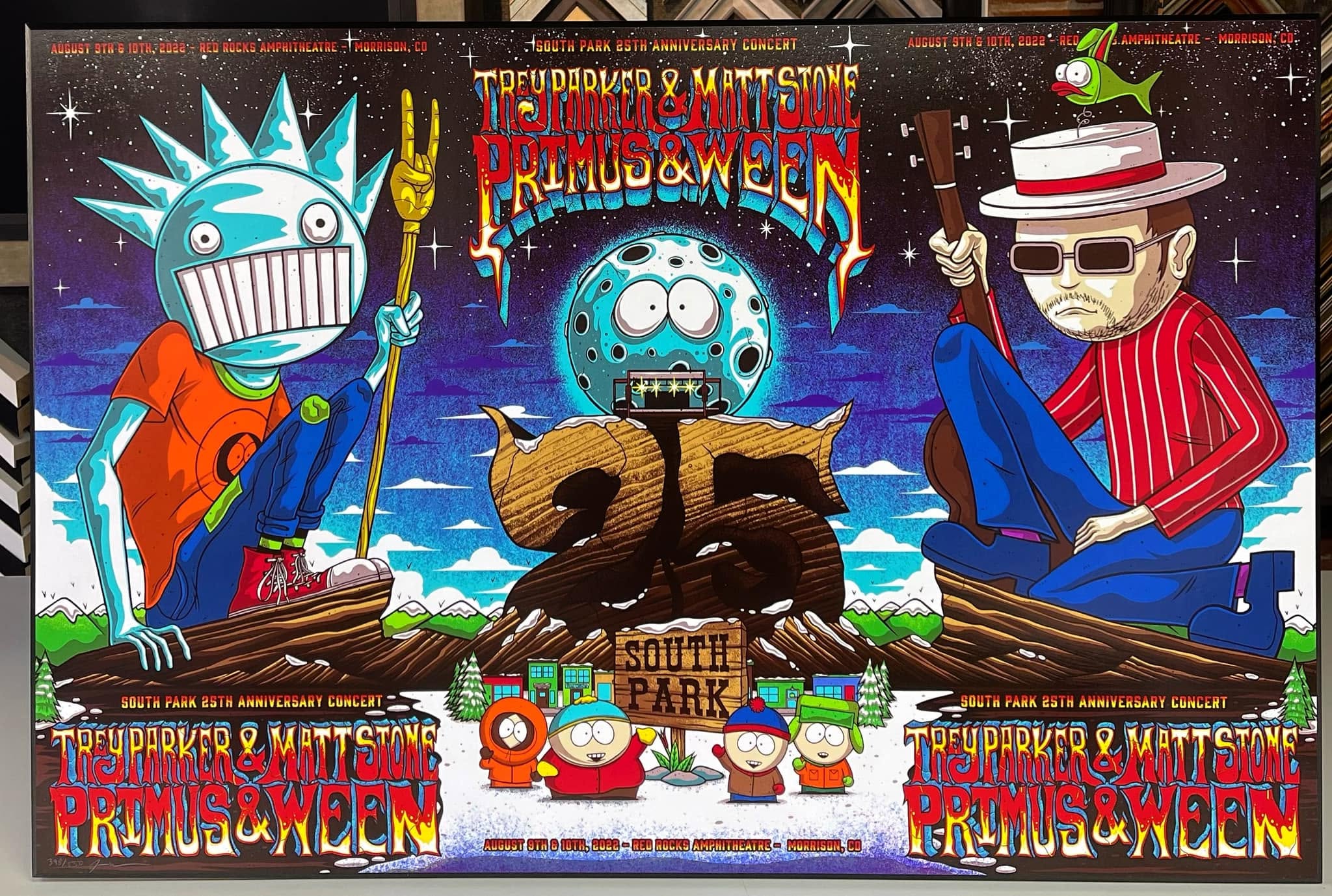 South Park Anniversary Concert Poster