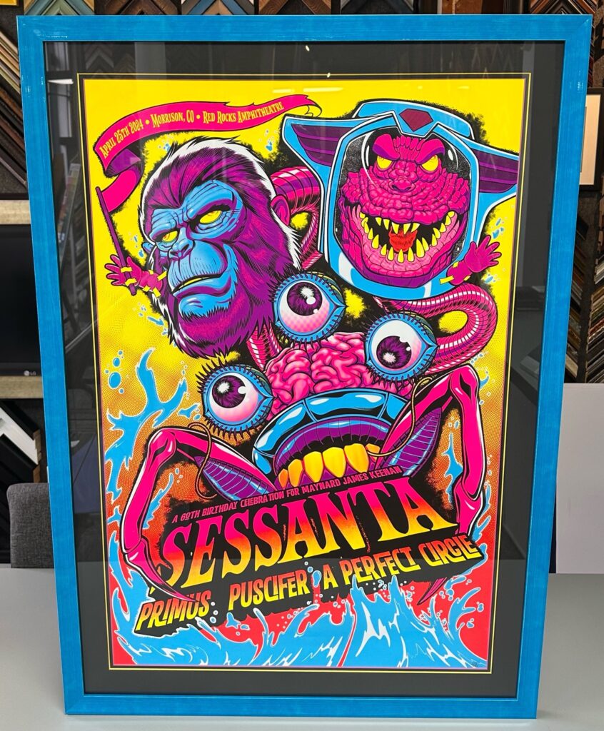 Sessanta Concert Poster Framing
