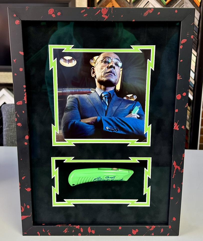 Custom Framed Signed Memorabilia Display